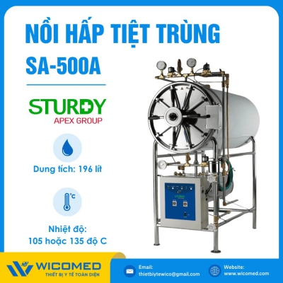 Nồi hấp tiệt trùng sấy tự động 196 lít Sturdy SA-500A