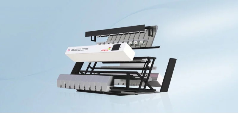 Máy bắn màu cà phê