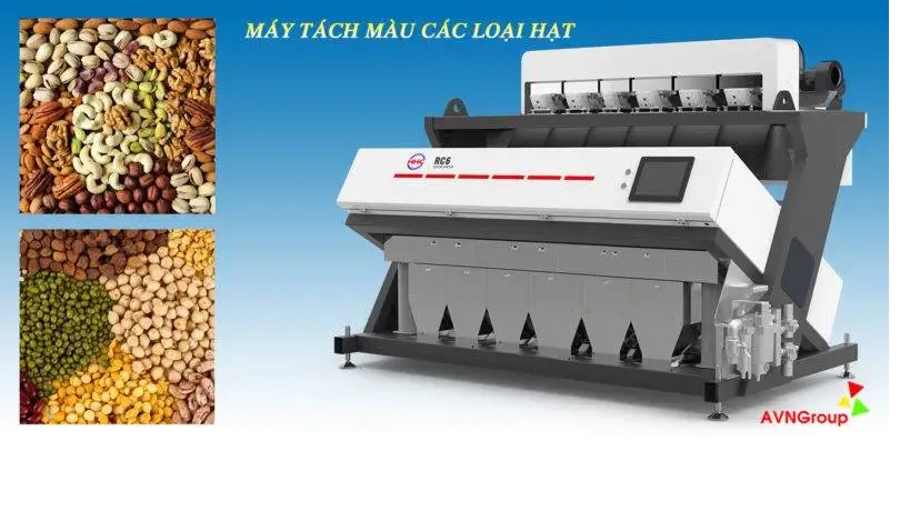 Máy tách màu các loại hạt ngũ cốc