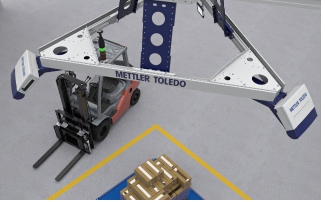 Máy đo kích thước pallet kiểu tĩnh TLD870