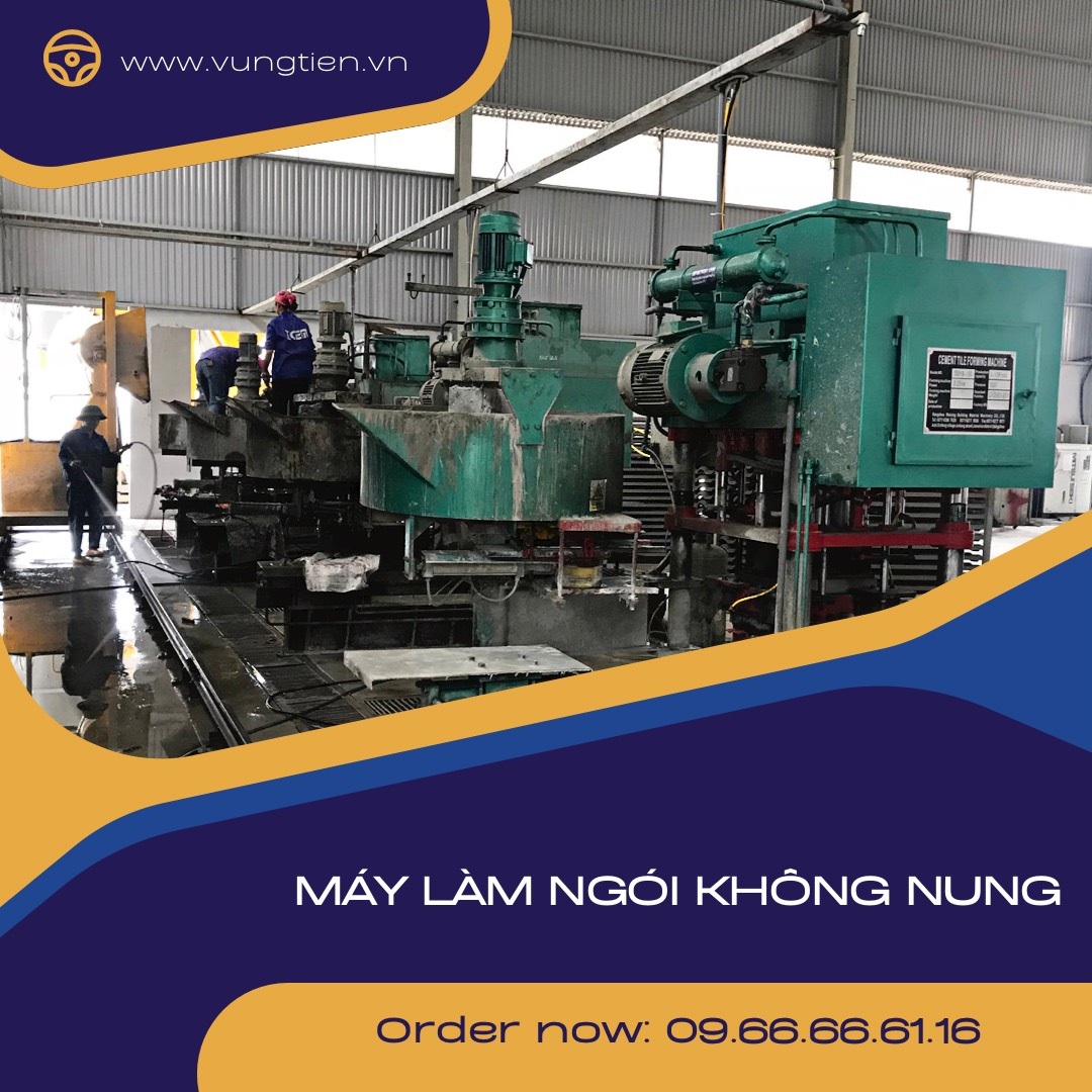 Dây chuyền sản xuất ngói xi măng SMY8-180
