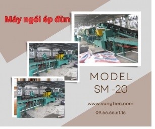 Dây chuyền ép đùn ngói xi măng màu SM - 20